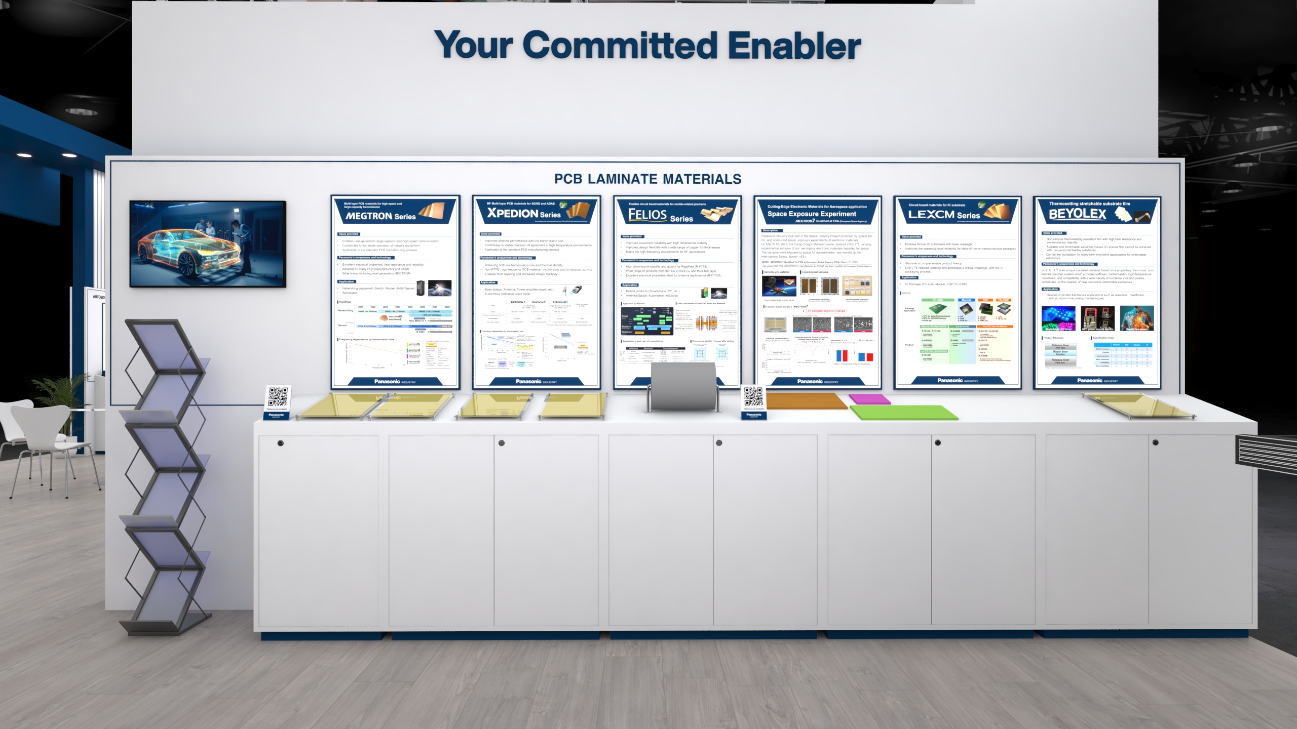 Panasonic Industries Electronica booth-13