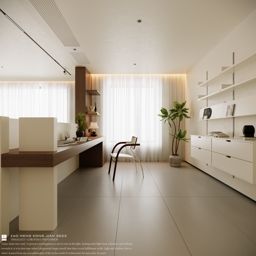 用体态轻盈来形容的130平家装大平层-9