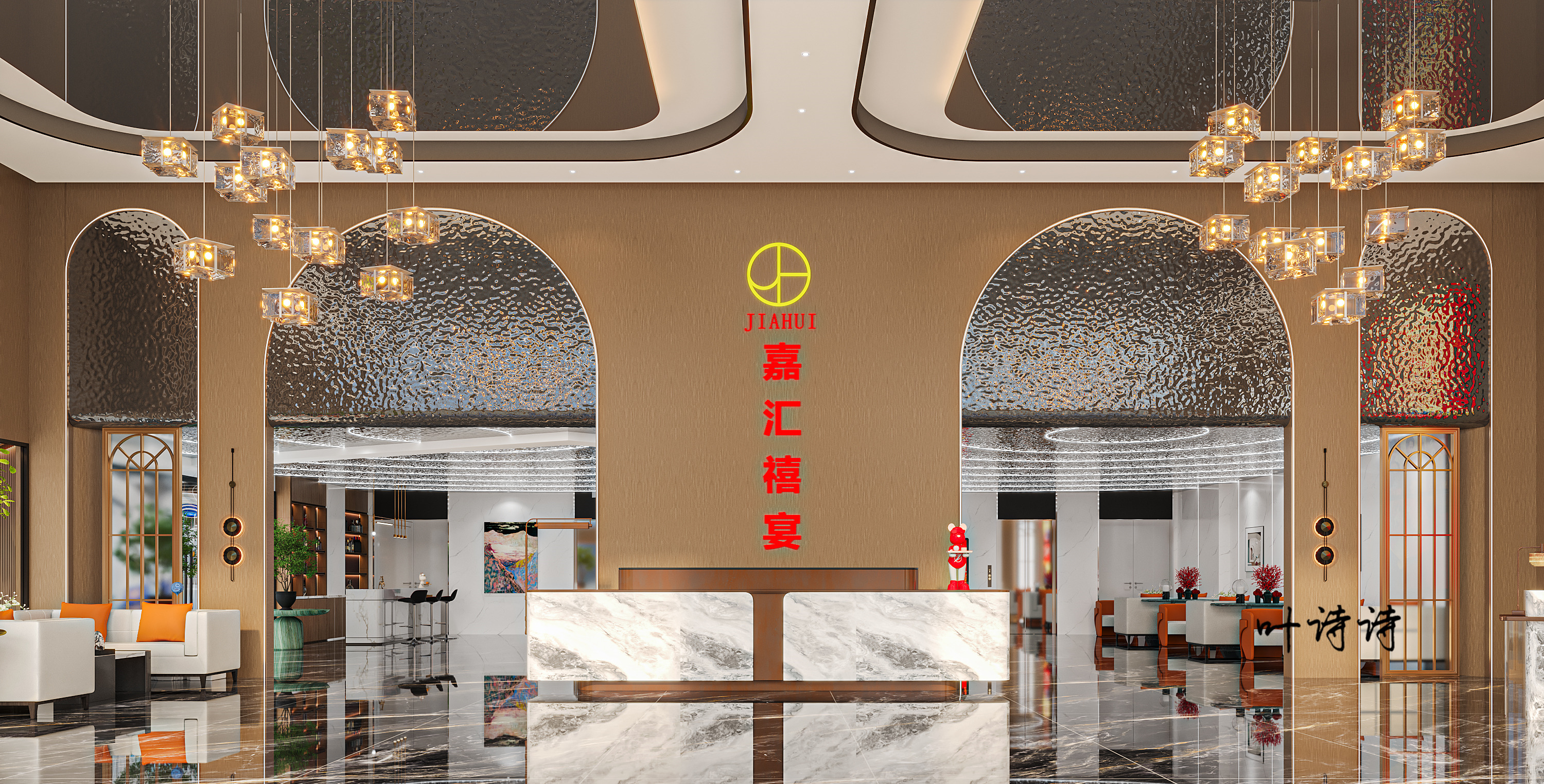 商业空间|宴会厅设计-1