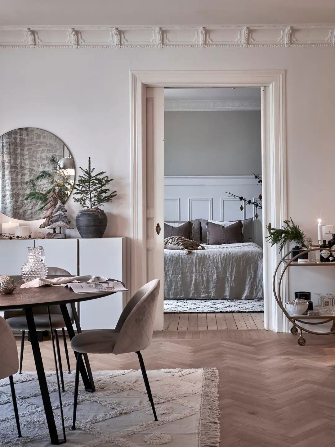 瑞典赫尔辛堡优雅圣诞公寓-12