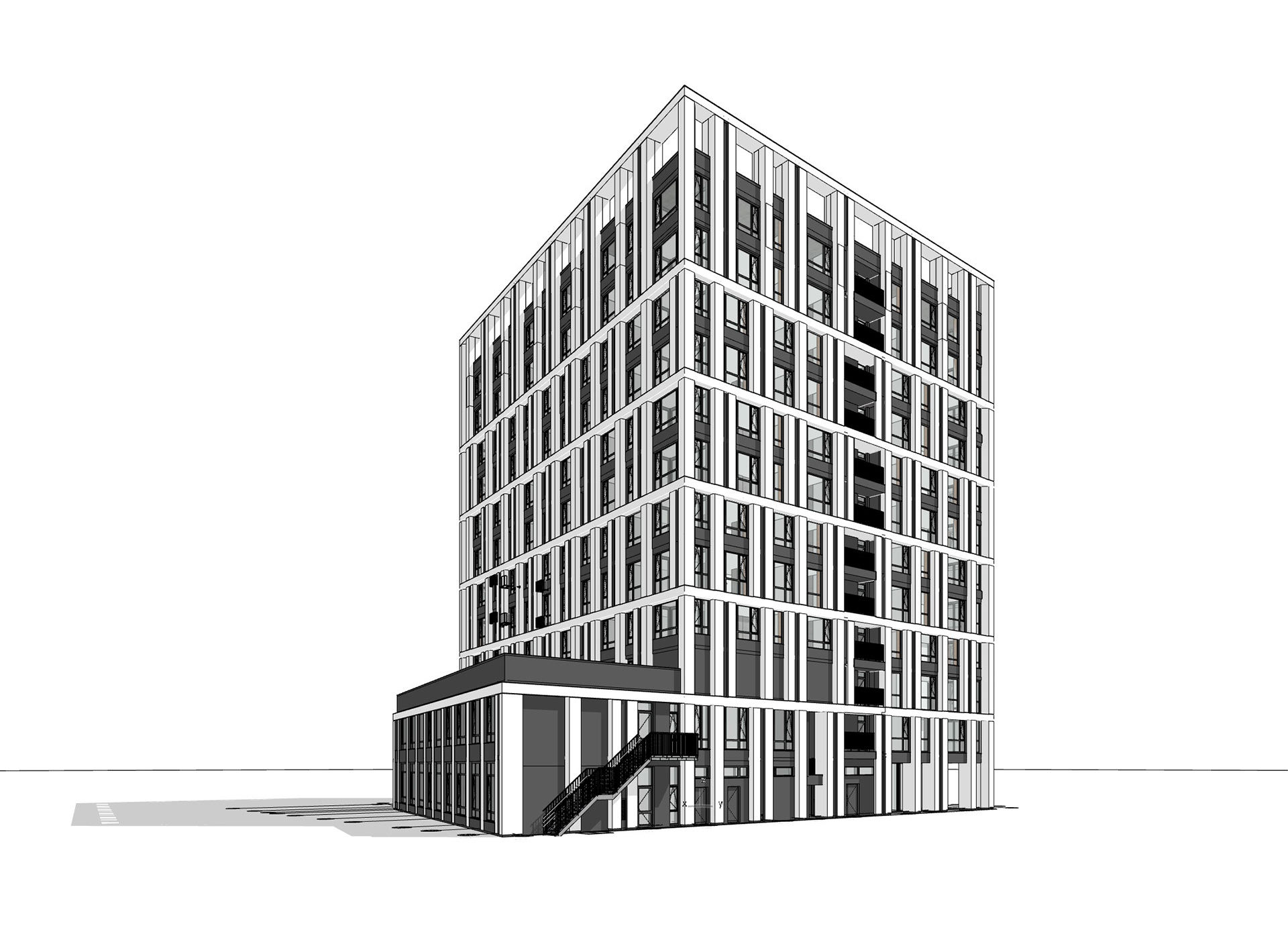 住宅小区· ·002 号楼丨UkraineKyiv丨Archimatika-13