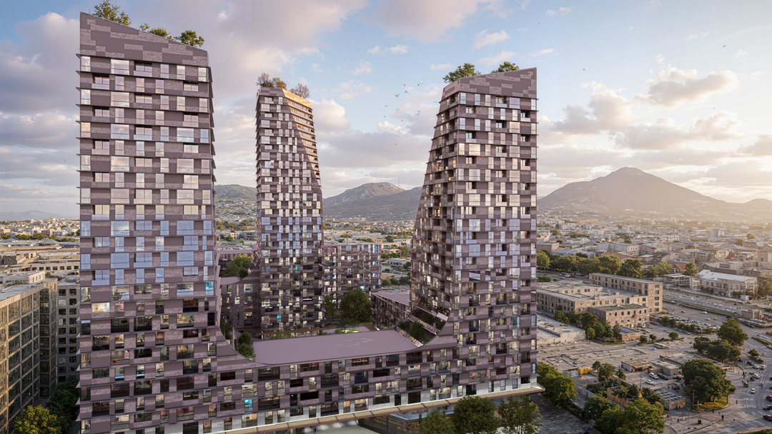 阿尔巴尼亚地拉那“节日之城”混合功能总体规划丨Archi  Tectonics纽约建筑设计事务所-14