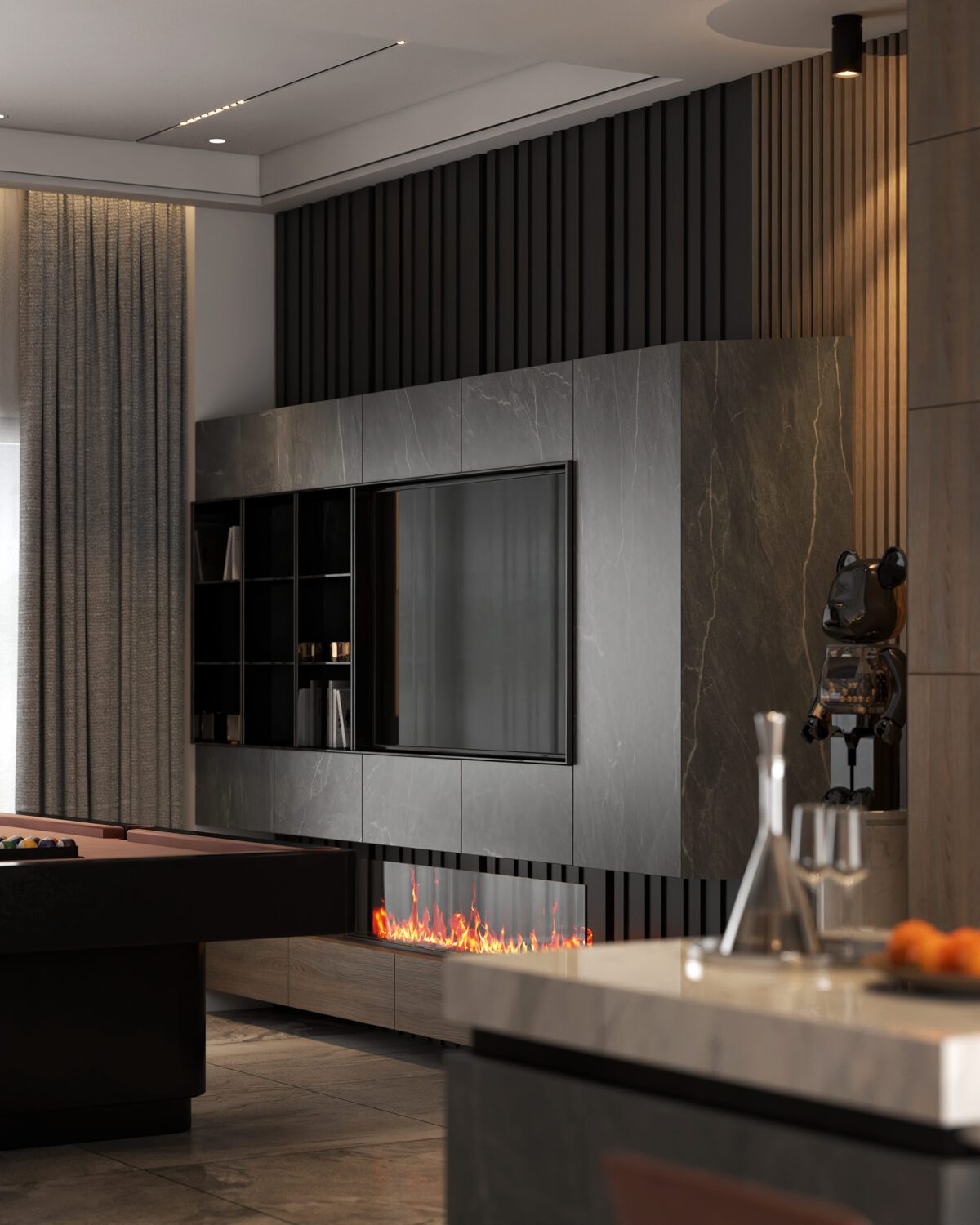 Sketchup台球室室内模型丨Ngo Tien Duy-3