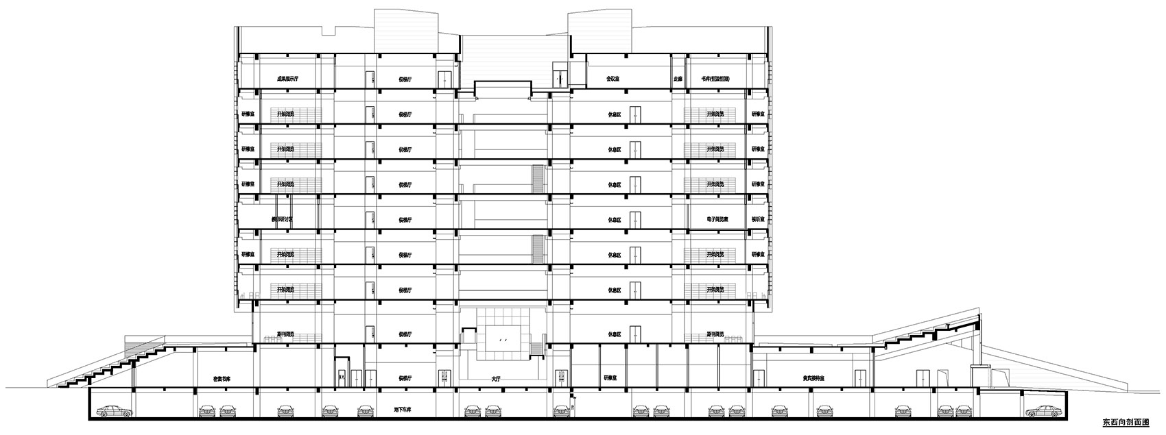 中国地质大学未来城新校区图书馆丨中国武汉丨同济大学建筑设计研究院-93