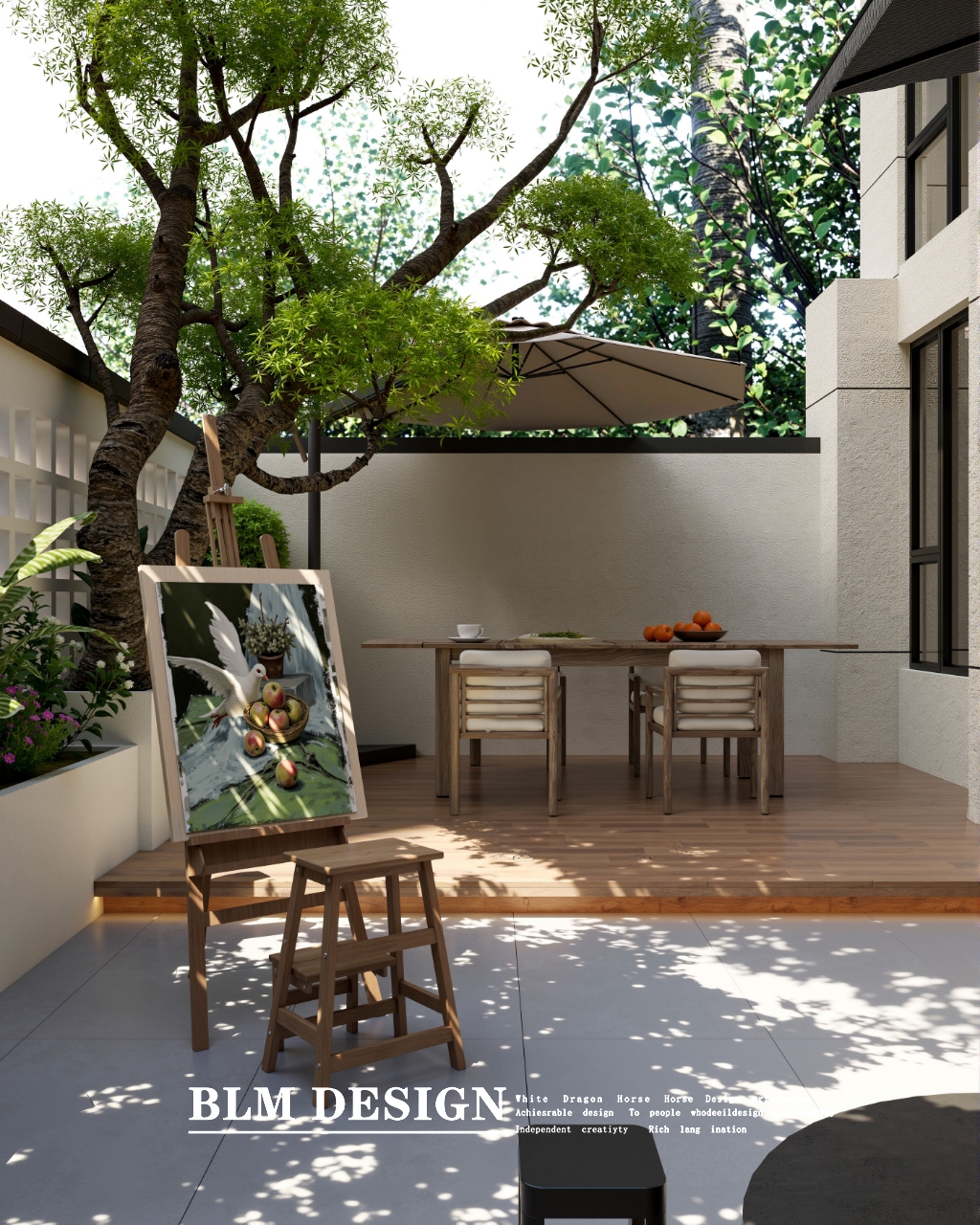 工装外立面院子案例-5