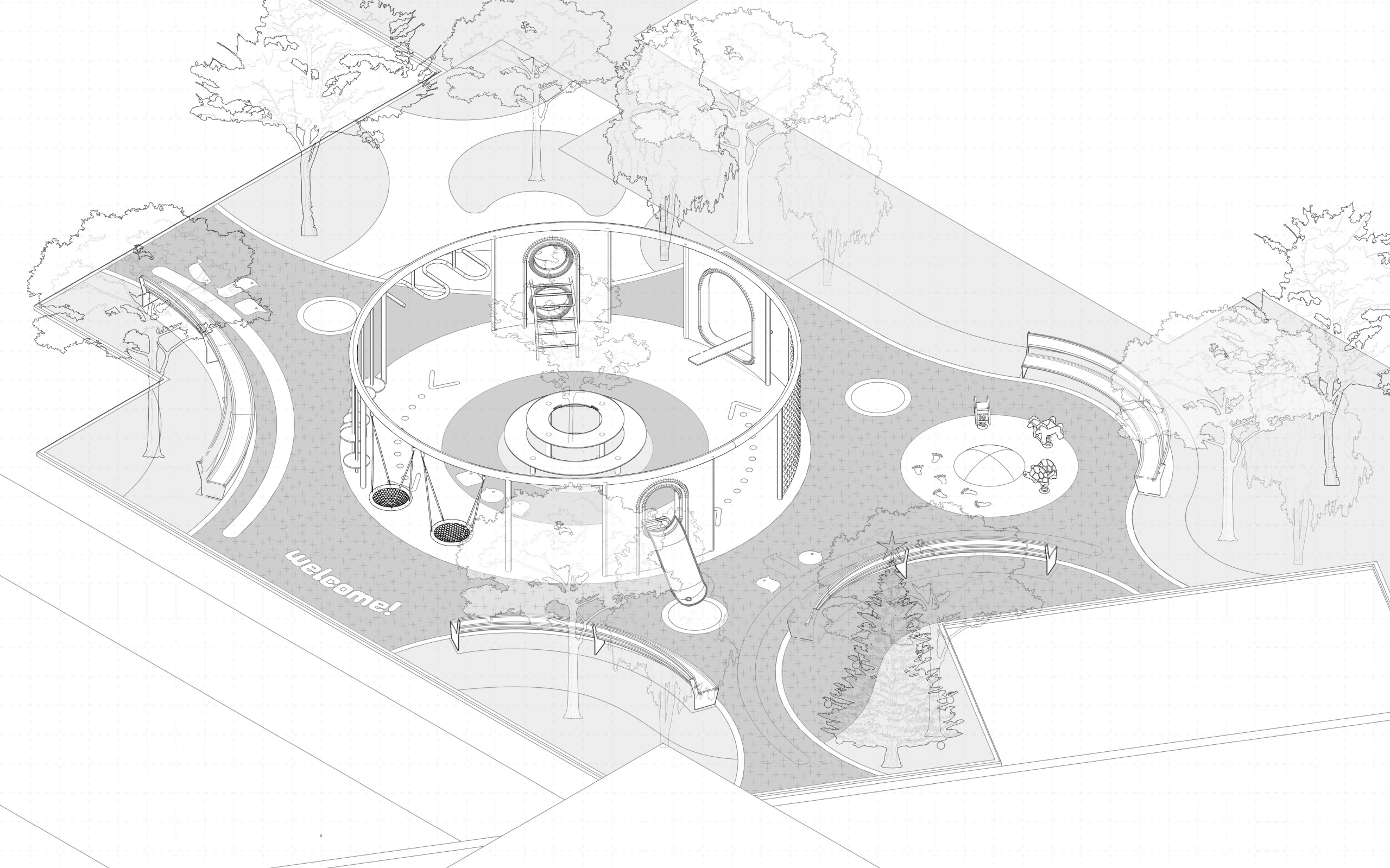 苏州相城区漕湖二区儿童友好型社区改造丨中国苏州丨平介设计-29