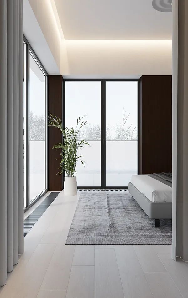 乌克兰基辅 182㎡极简风住宅丨SHOVK Architects-30