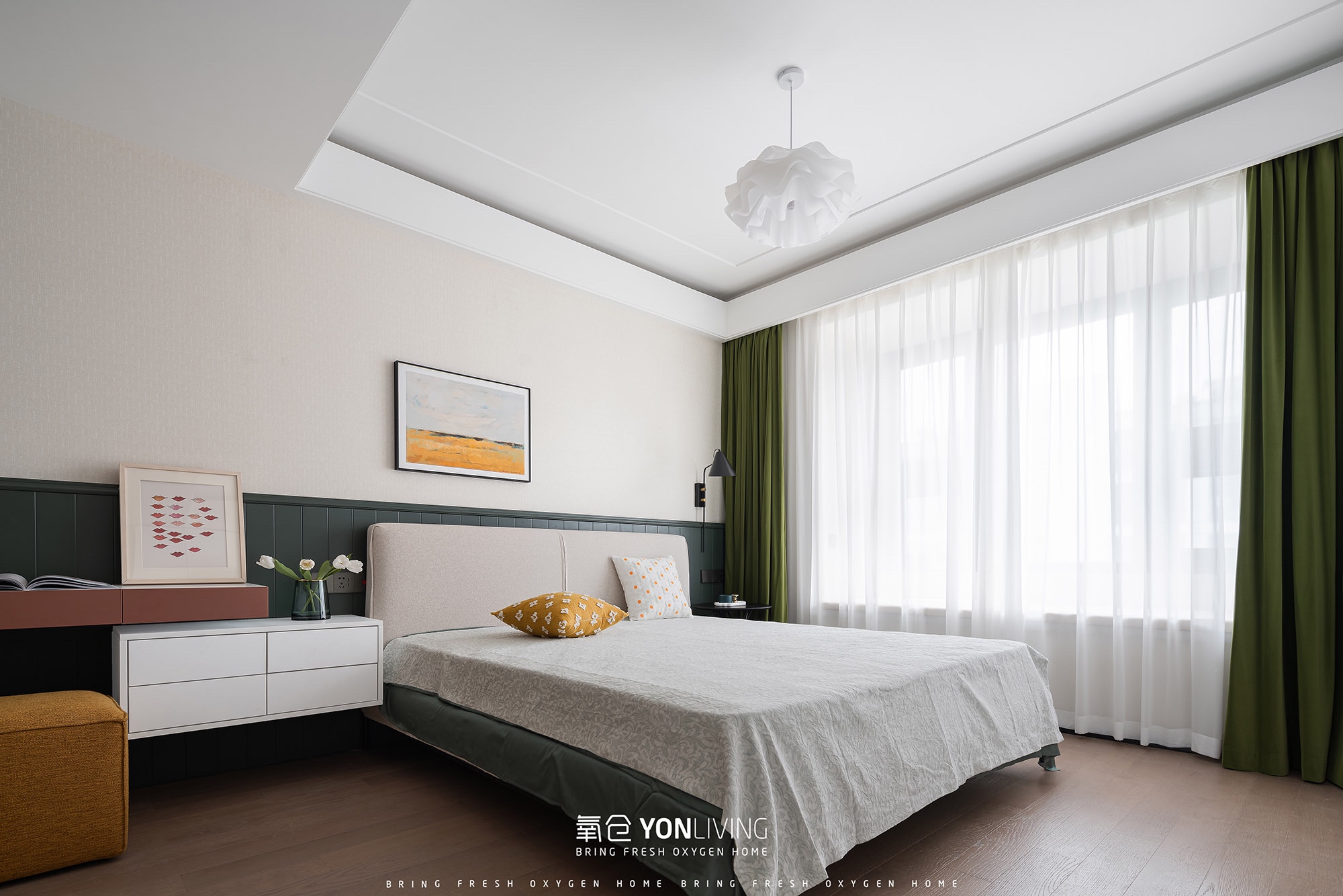 氧仓家居｜“绿”溯新境，生活的每一帧美得像油画！-9