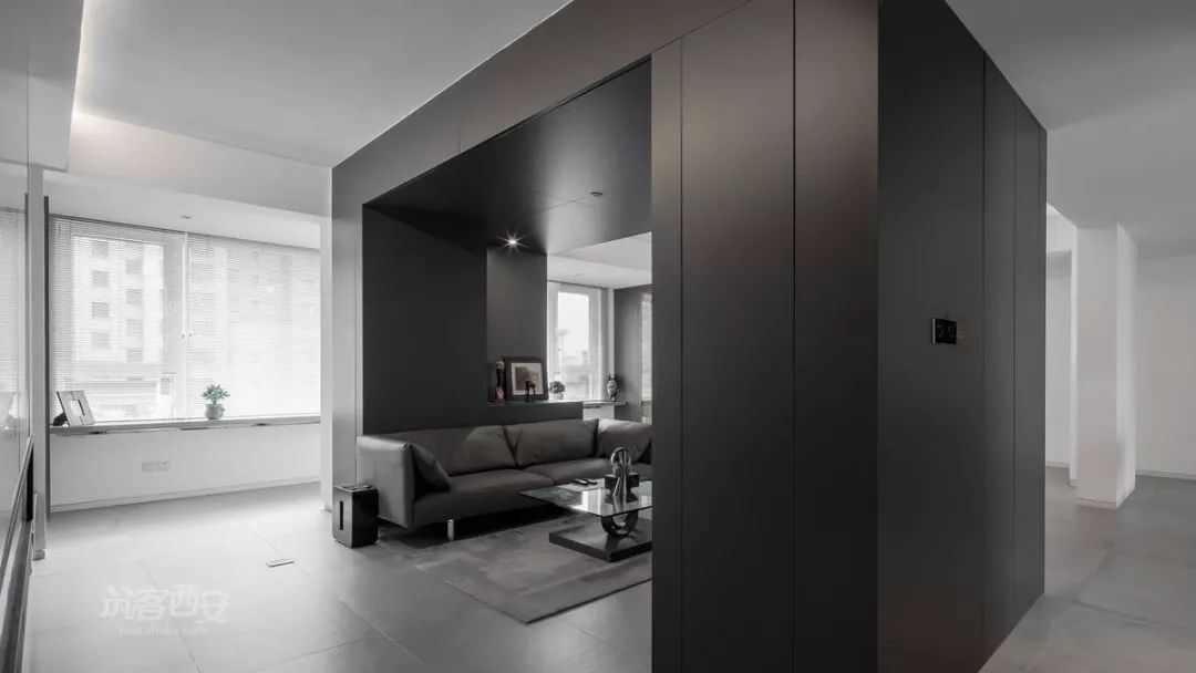 180㎡现代三室改一室,开放空间诠释自由生活-20