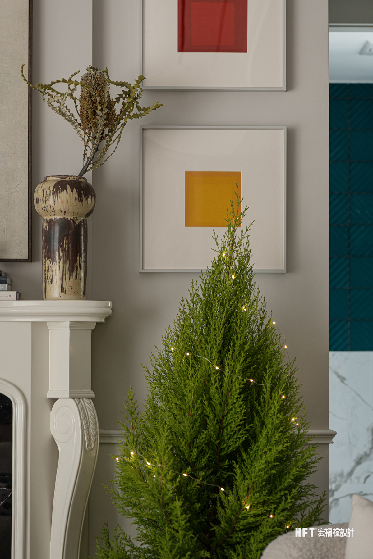 法式混搭住宅设计丨中国成都丨成都宏福樘设计-33