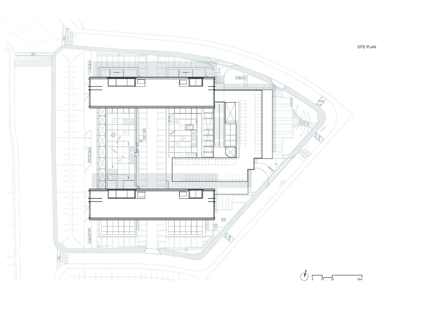 韩国 Yonginsi 吉洪商务园区多功能办公建筑丨KARO 建筑事务所-32