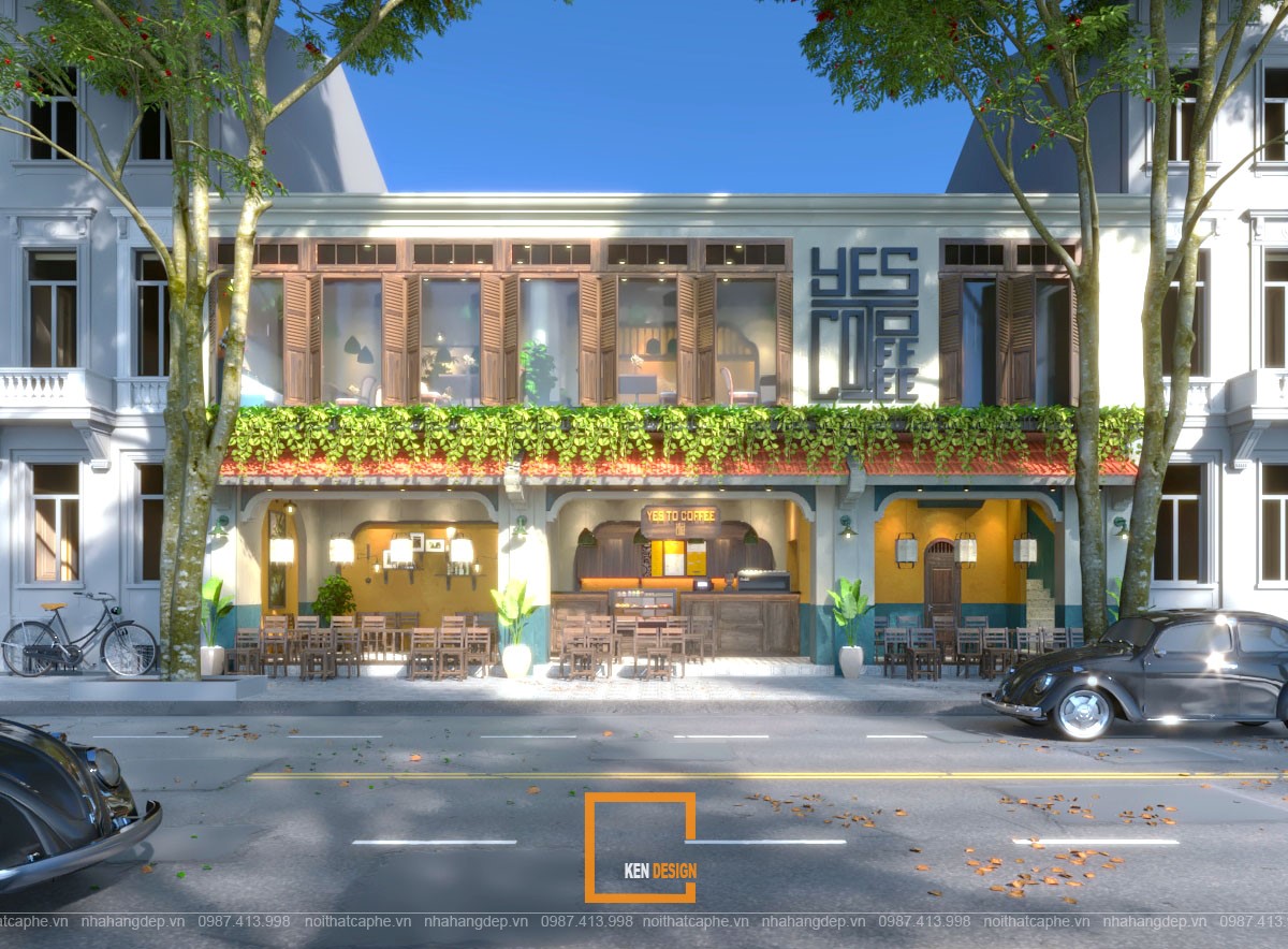 Yes to Coffee咖啡馆设计丨越南丨KenDesign-5