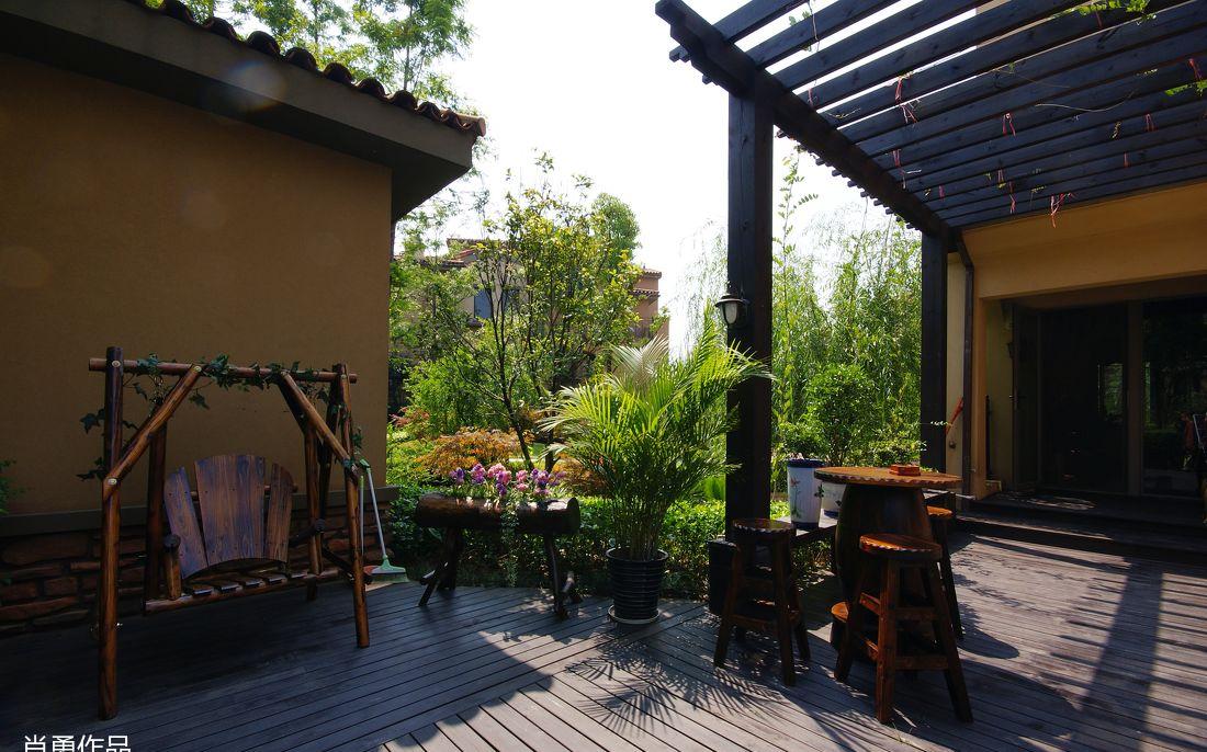 共合直向室内建筑丨别墅丨刮起美式风-21