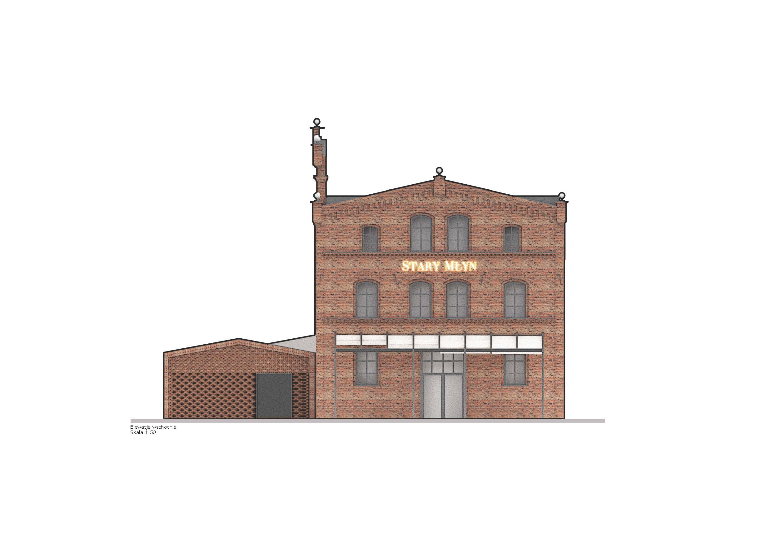 Revitalization of the mill building in Kcynia, Poland-4