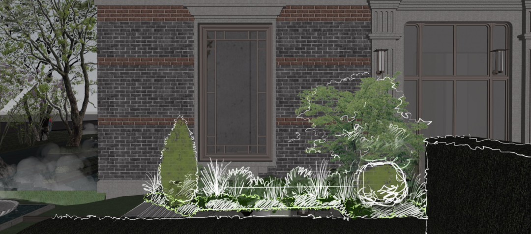 海派花境的几何抒情诗  ——华润南房士林润园，以花境重译中西交融的时光诗篇-16