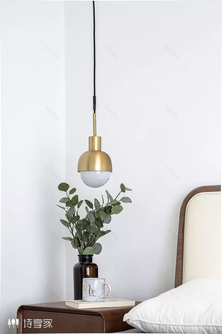 诗享家打造 133㎡北欧风美式线条清新家-69