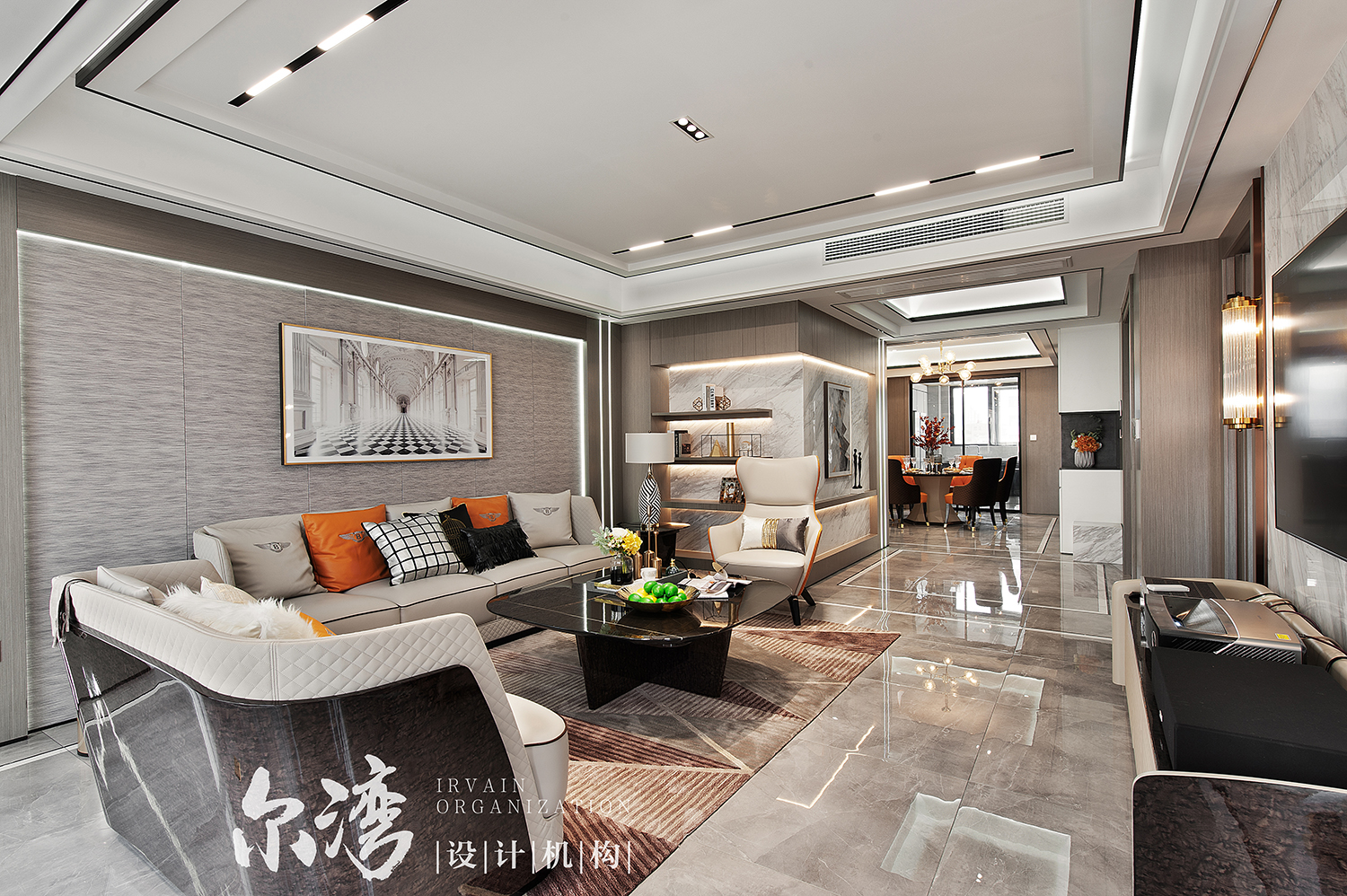 轻奢晨曦 · 90 后夫妻的现代家居生活态度丨尔湾设计机构-12