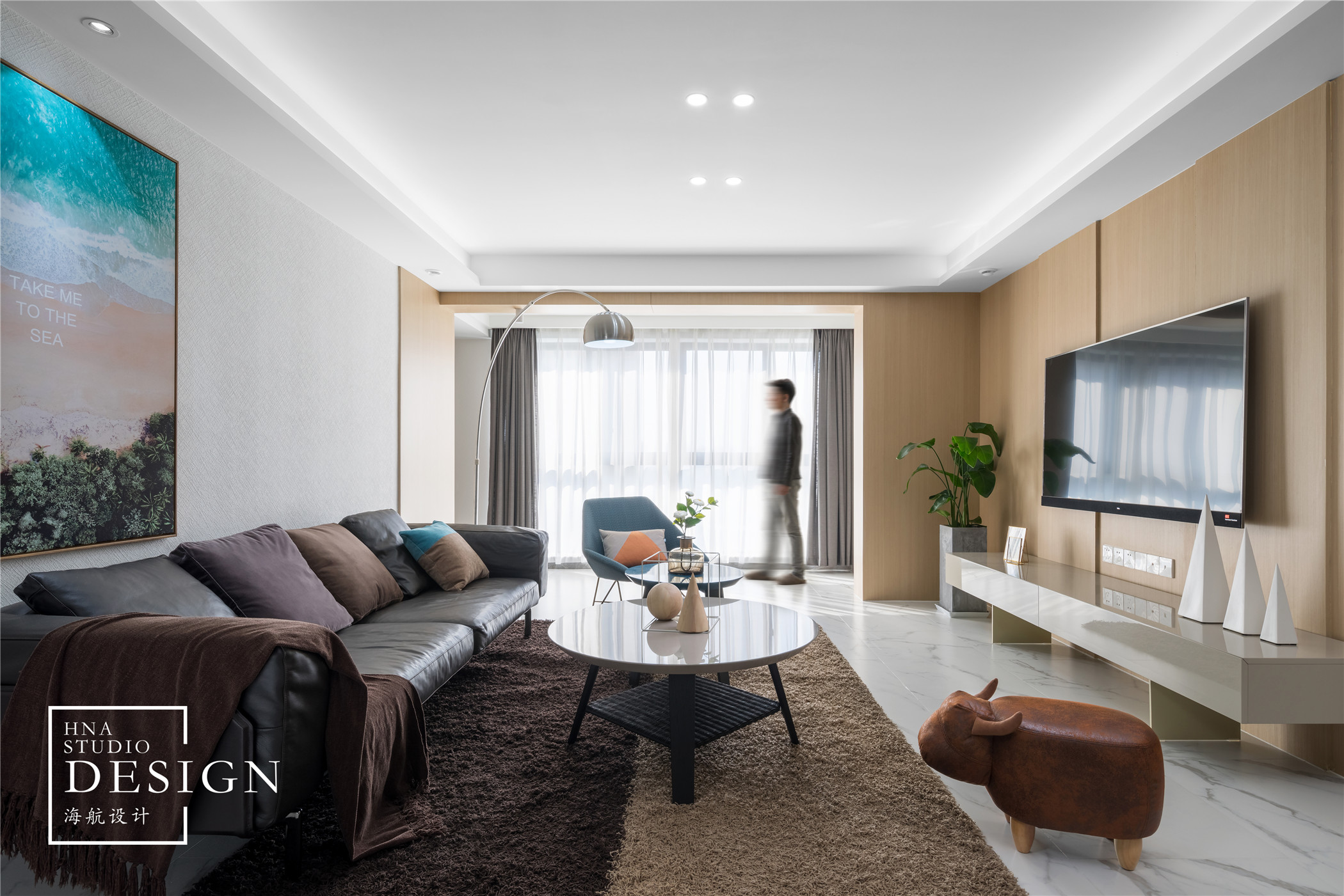 海航设计 | 龙湖花千树◣安家◥143平现代简约-15