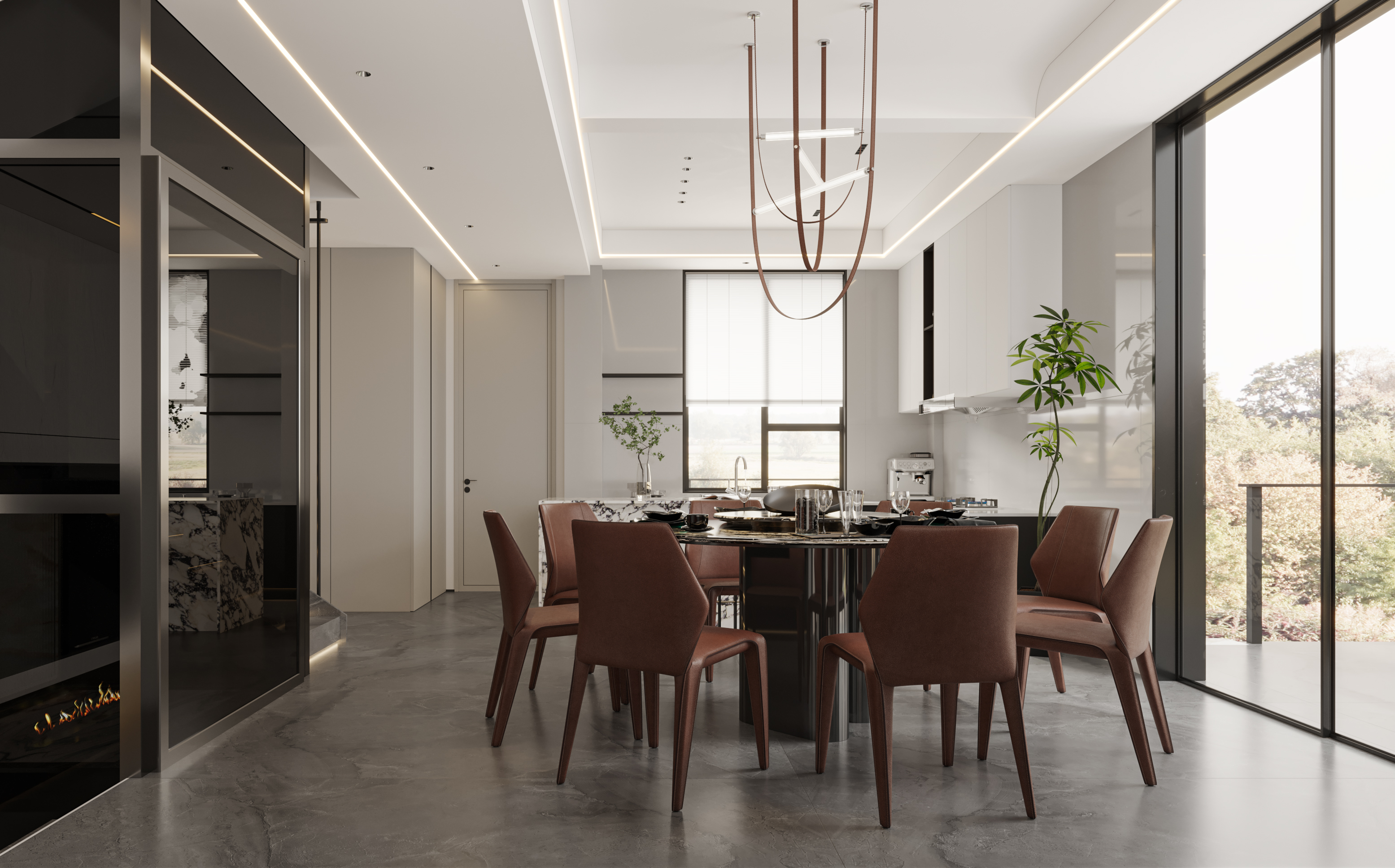 绘感视觉设计——现代别墅设计案例-9