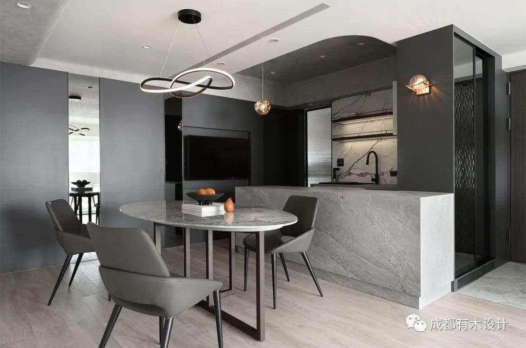 光感简约宅邸 · 电影风现代家居设计丨华设-38