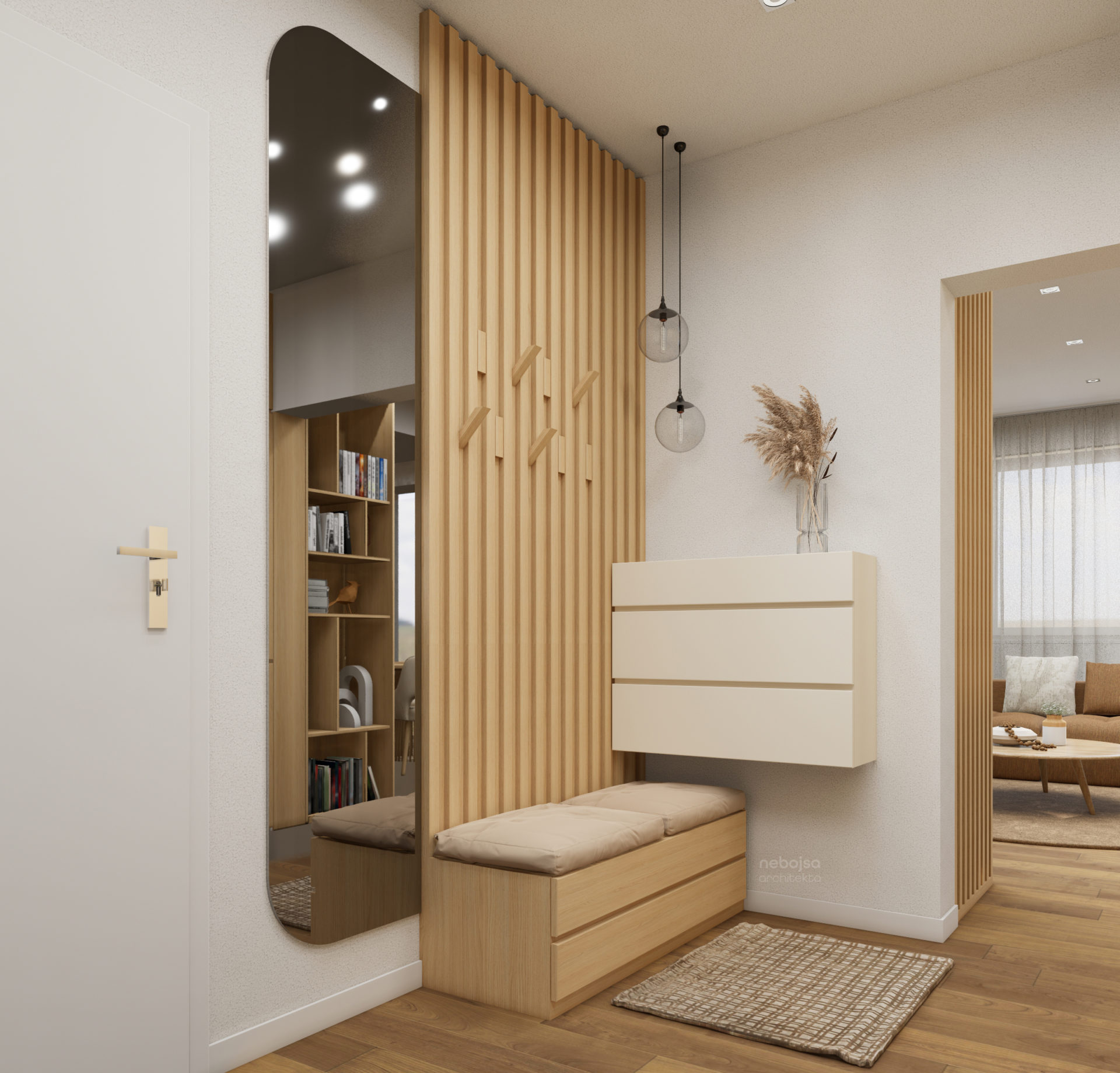 Flat visualization for a young couple | Nebojsa architekta-11