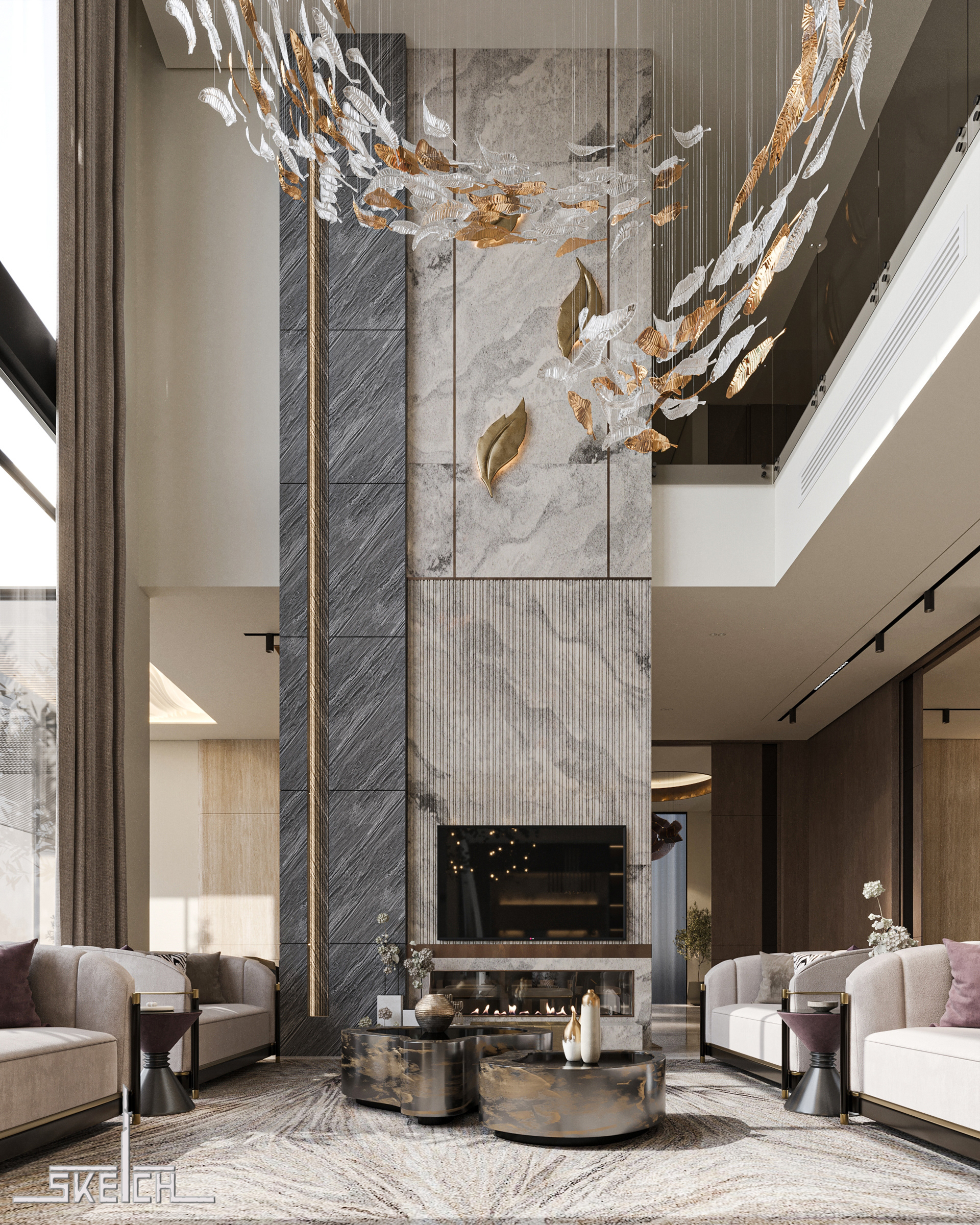 LUXURIOUS VILLA DESIGN（豪华别墅设计）丨SKETCH CONSULTANTS CO.-3