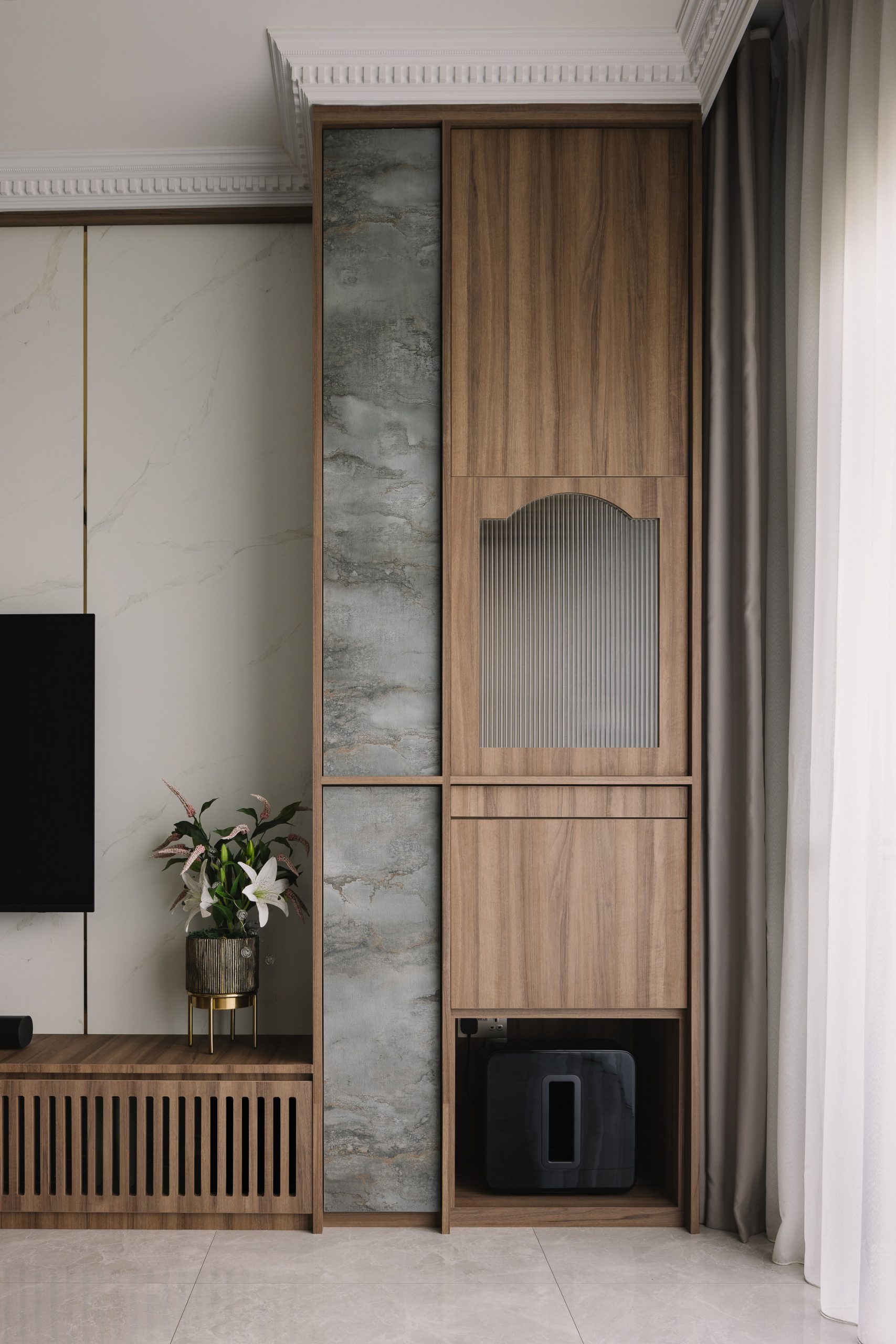 Costa Rhu 2卧室公寓室内设计丨新加坡丨The Interior Lab-12