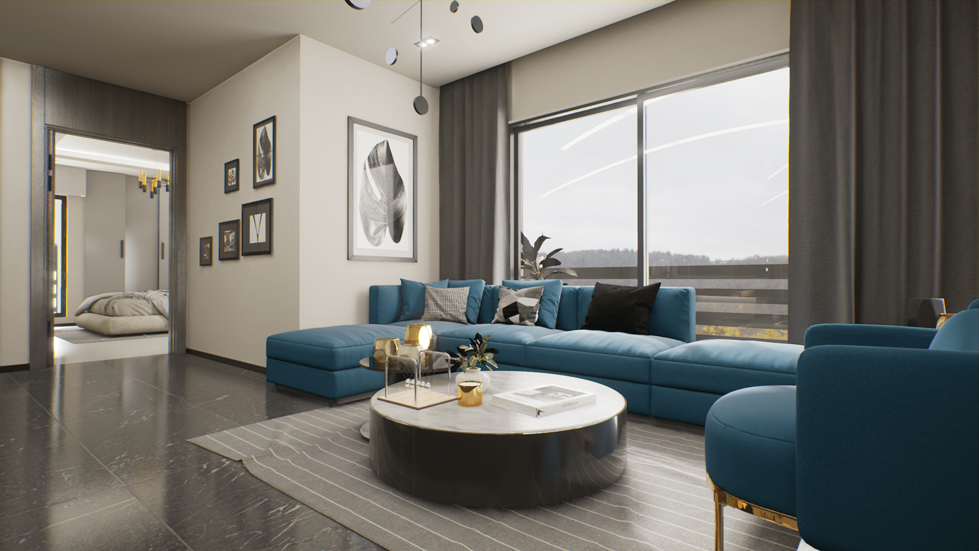 360 Residences 室内外 3D 可视化丨巴基斯坦伊斯兰堡丨mimAR 团队-14