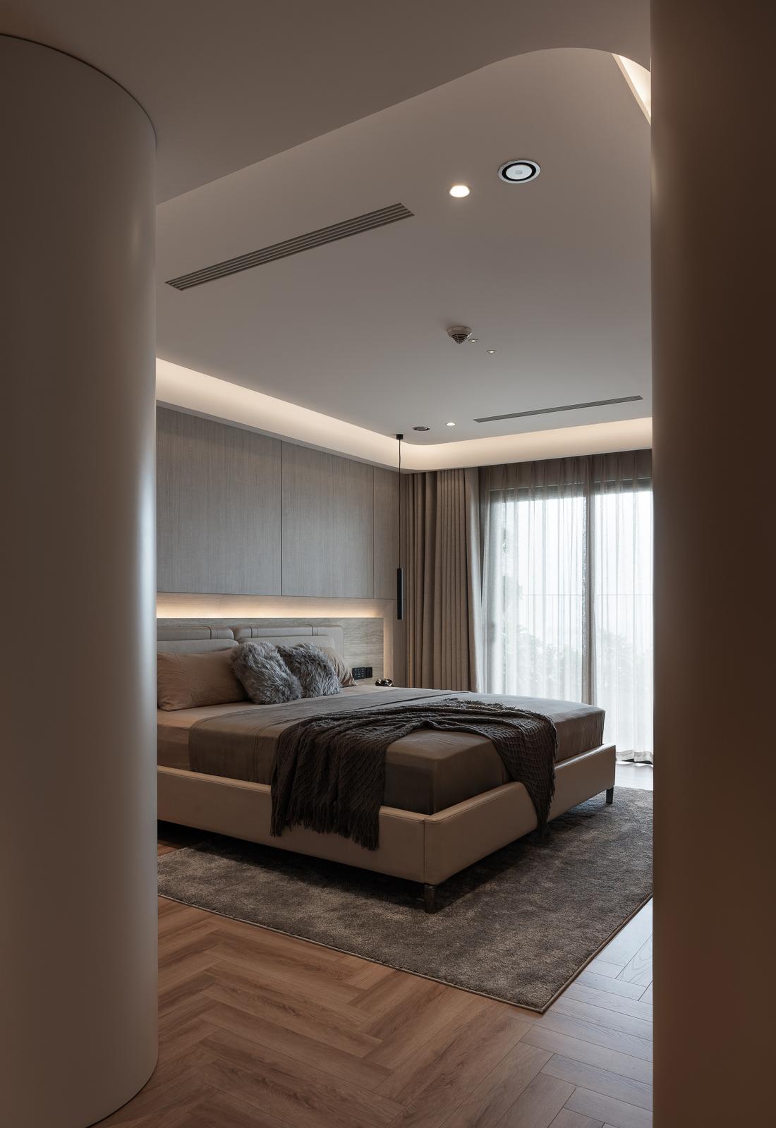 现代轻奢风新房装修项目-35