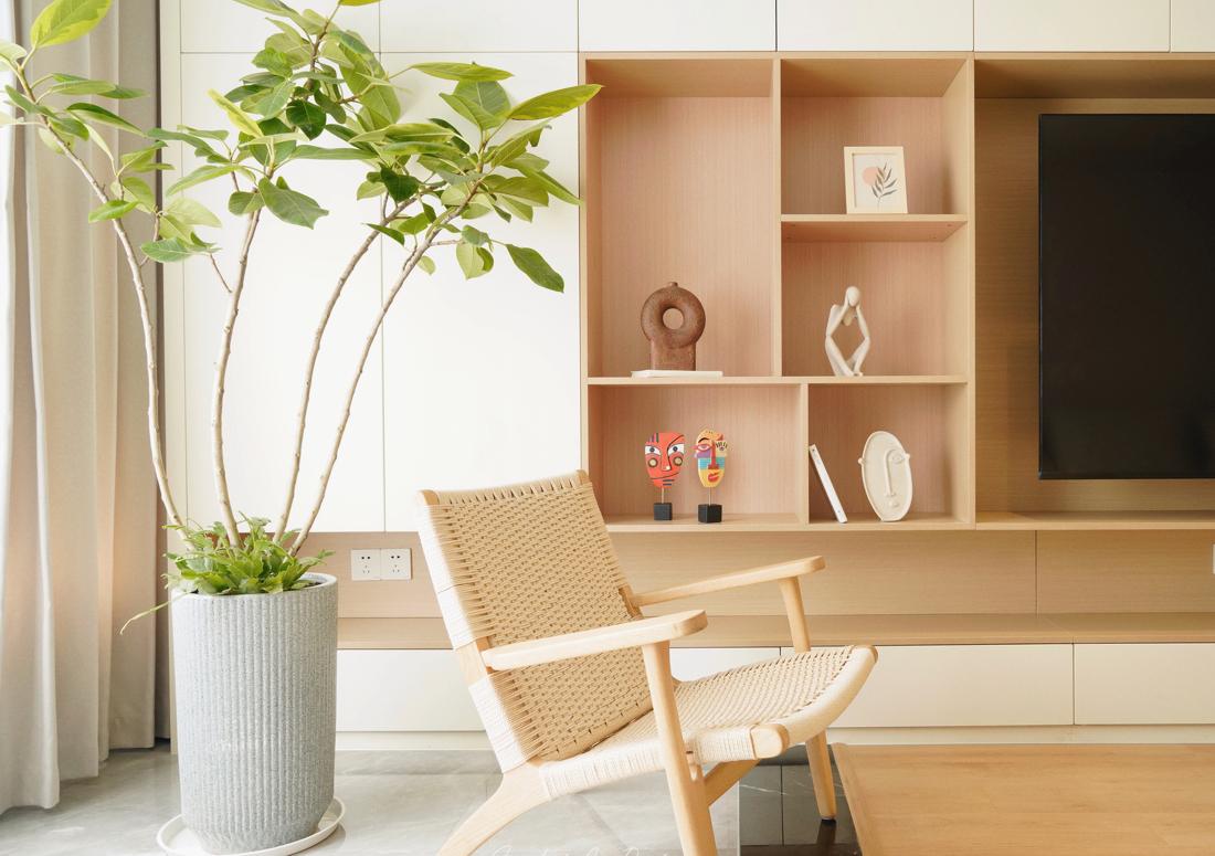 《静·安》· 木色与白色的温婉室内设计-6