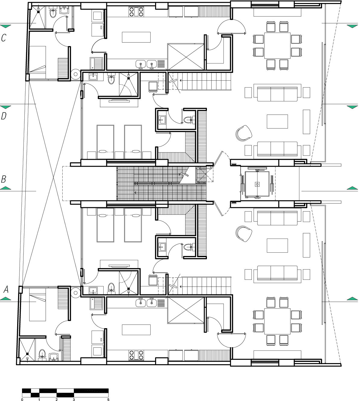 墨西哥 Tres Picos97 号住宅丨D+S Arquitectos 建筑事务所-57