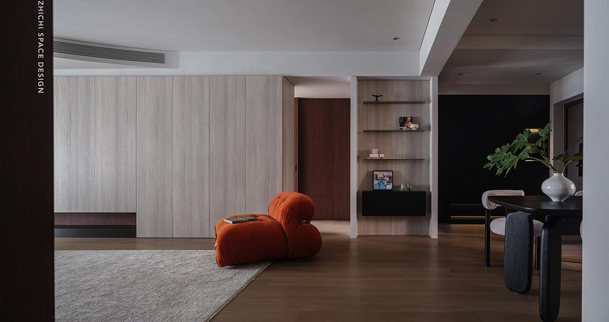 咫尺新作︱『无界,有序,有光』,180㎡知识分子理想国-18