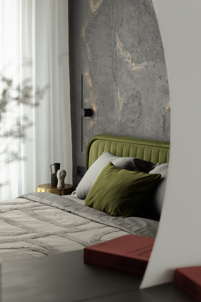 90平华沙阁楼风住宅设计丨波兰华沙丨Tatsiana Siamashka – ART and DESIGN-37