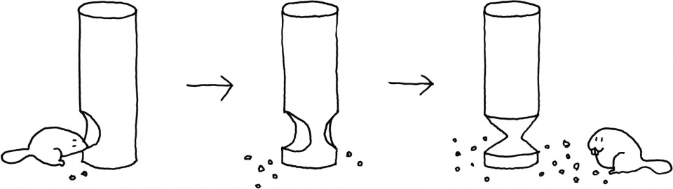nendo 打造独特切口纹理的 Beaver 玻璃器皿-8