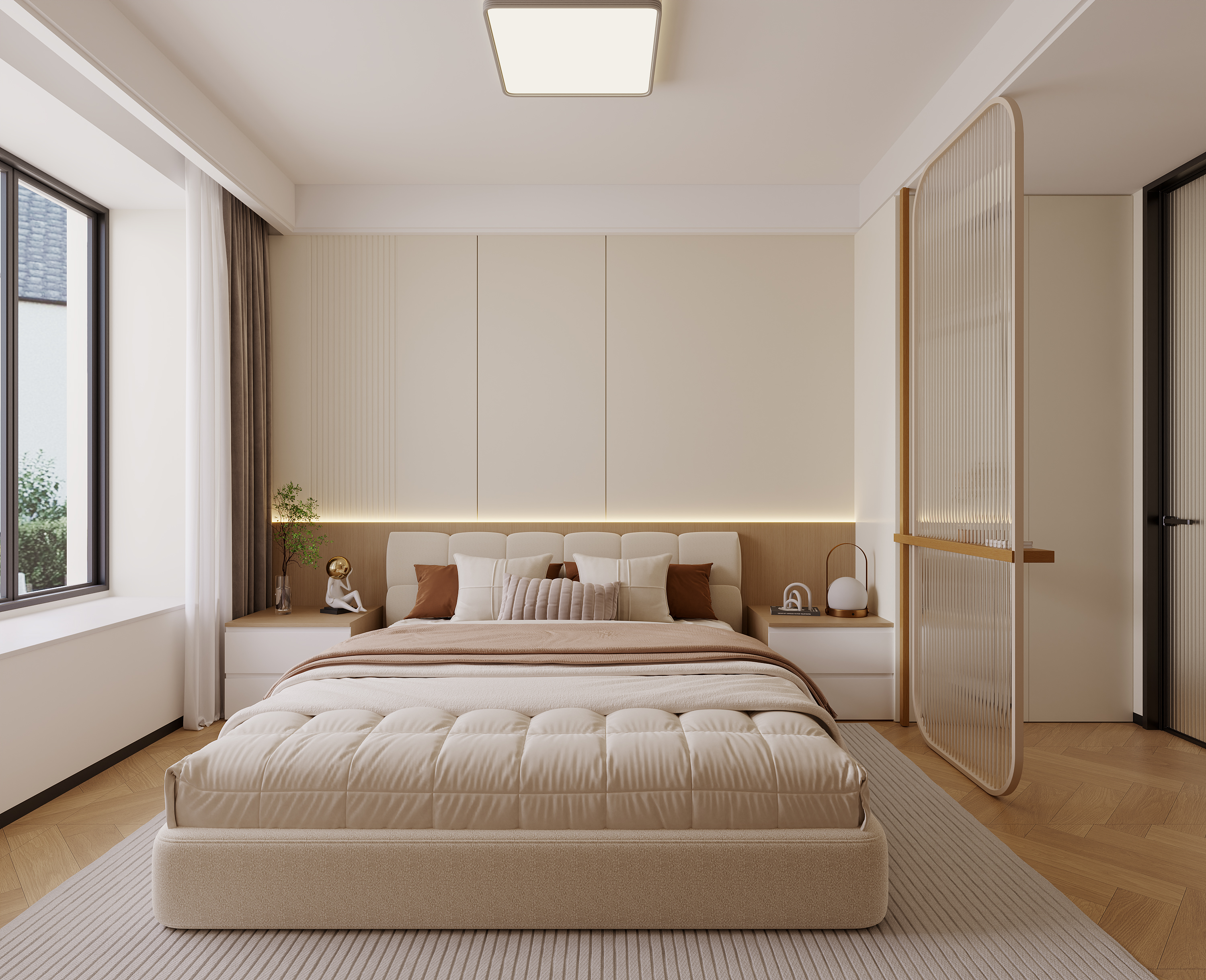 去掉一个卧室，客厅真的变得有无限可能-7