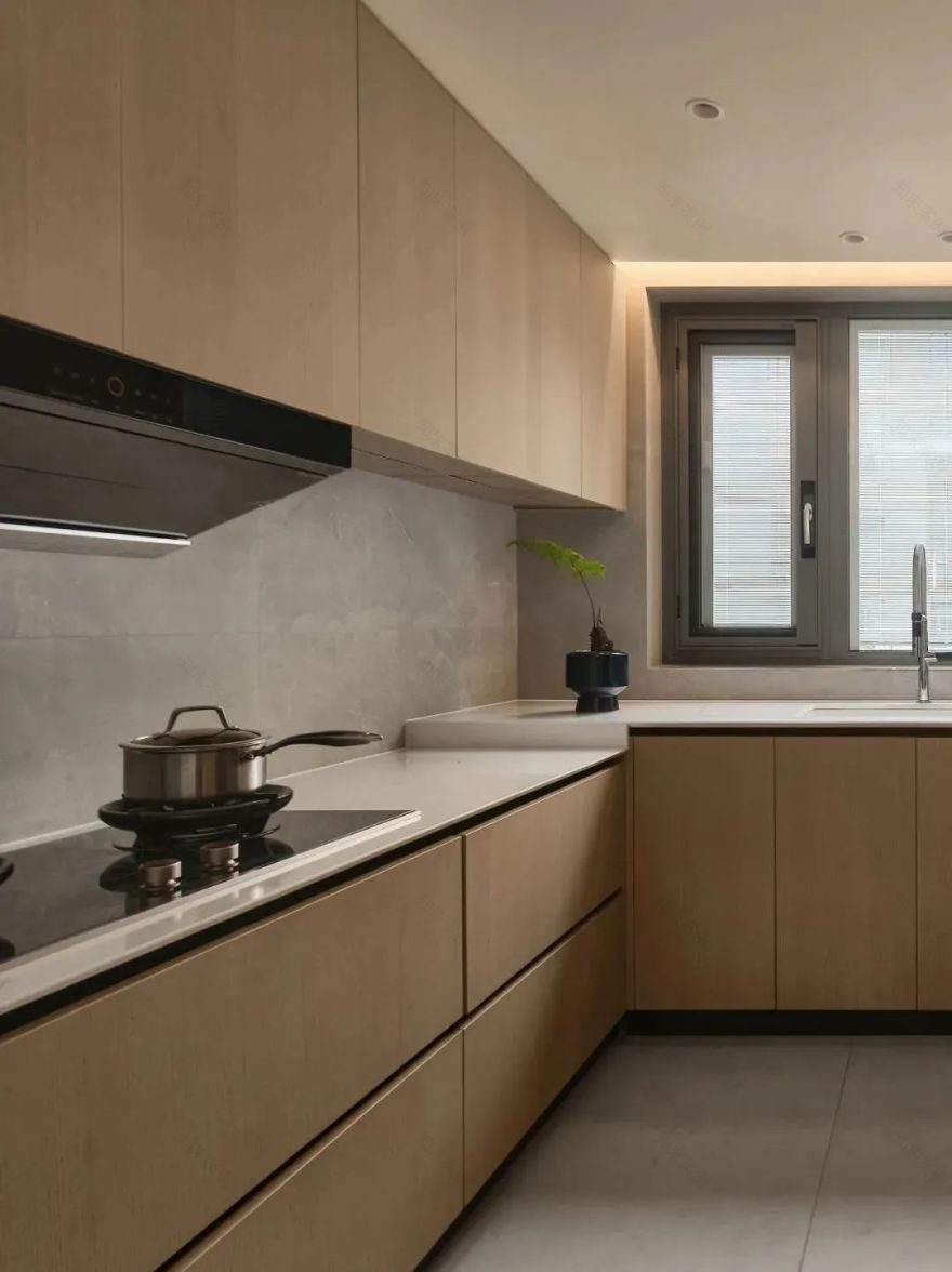 143m²暖调原木居所,润 · 内敛于心而隐于室 | 壹石设计-60