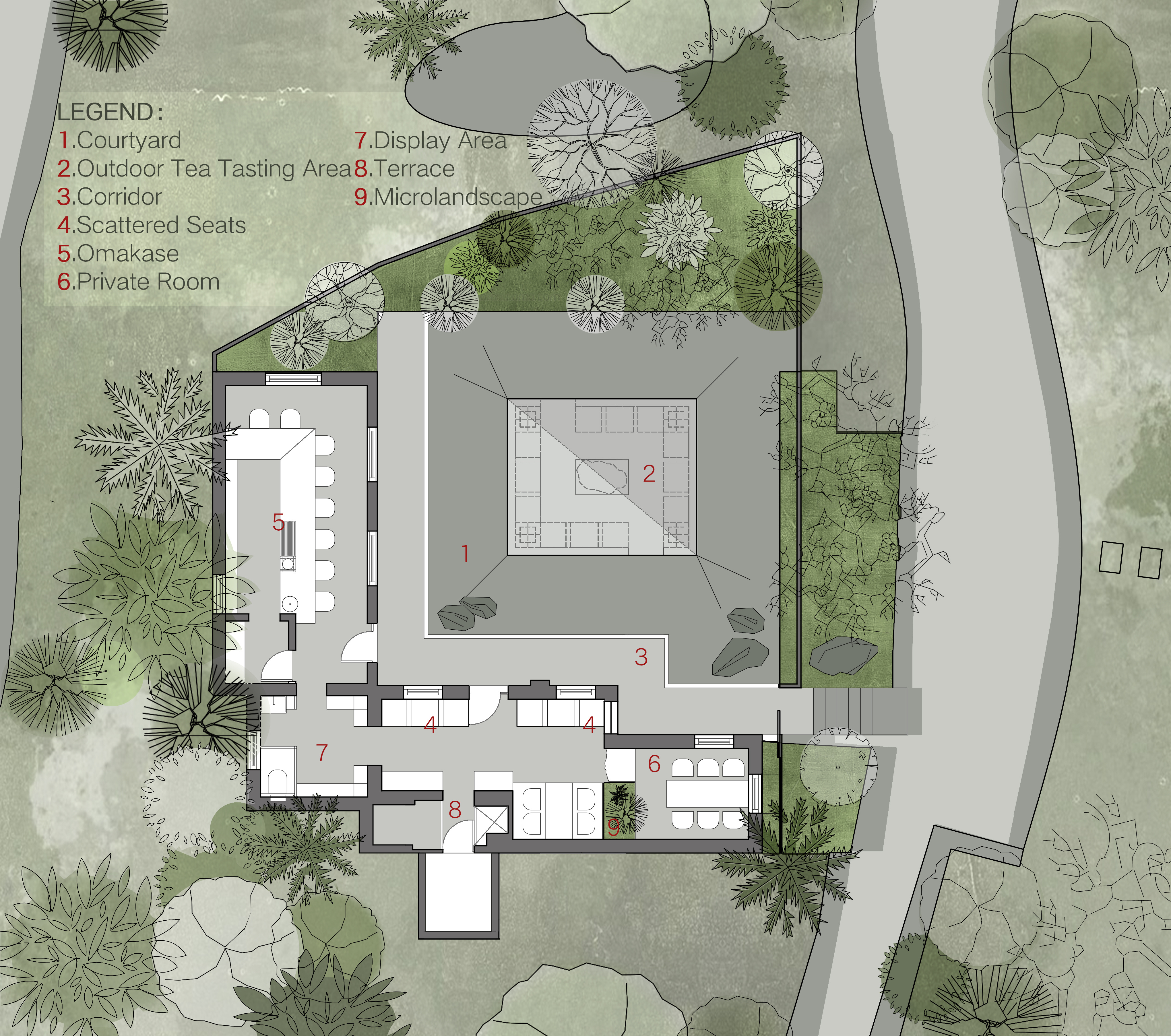 个池茶冶丨中国大连丨林恩设计-36