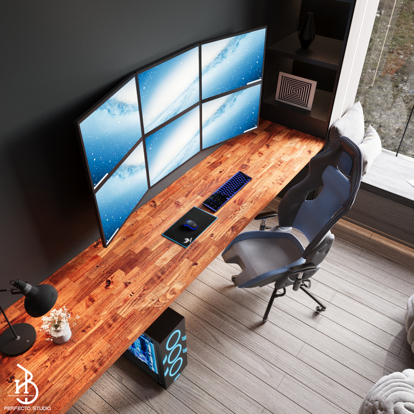 游戏卧室丨沙特阿拉伯丨Perfectostudio0-15