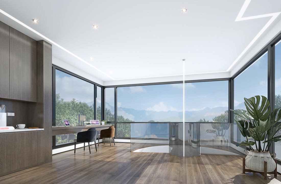 现代餐厅的立体艺术设计-6