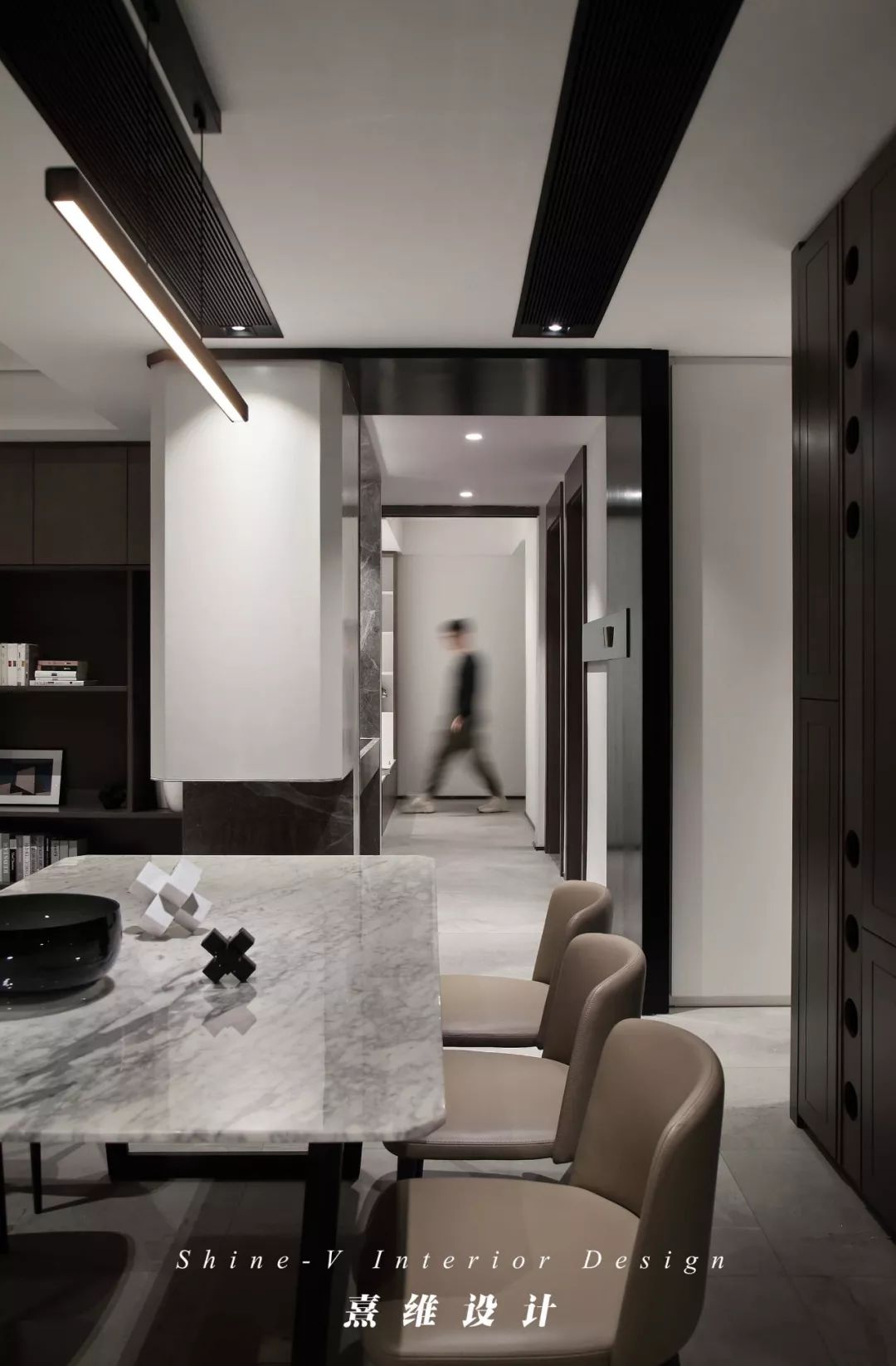 《慵野》 | 宏观下的细腻木质大平层设计-100