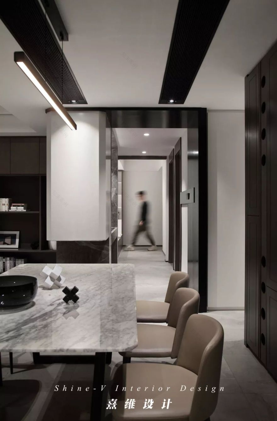 《慵野》 | 宏观下的细腻木质大平层设计-100