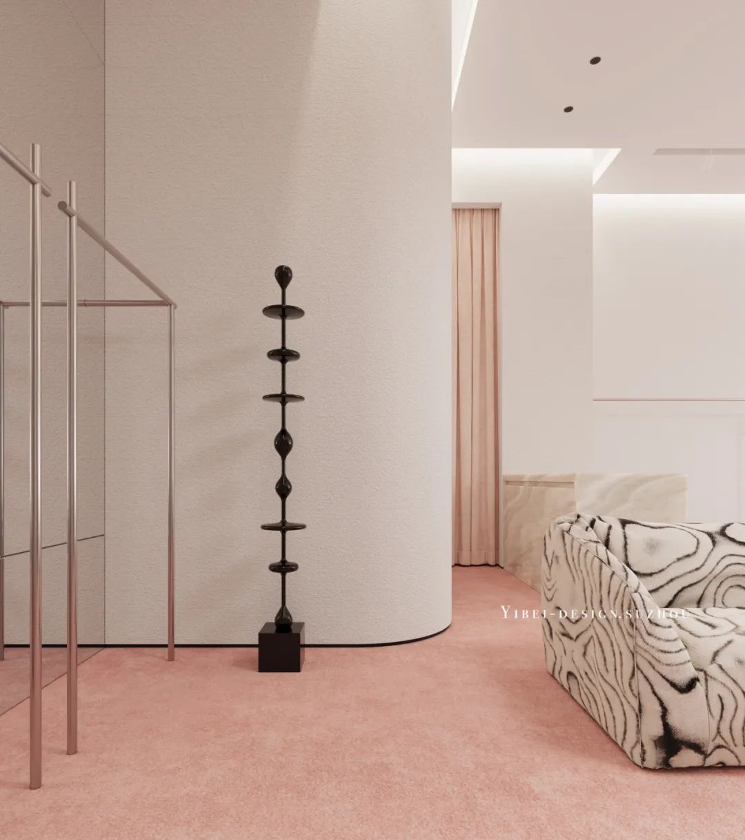 甜蜜材质的量子纠缠 商业空间设计丨YIBEI DESIGN SUZHOU-13