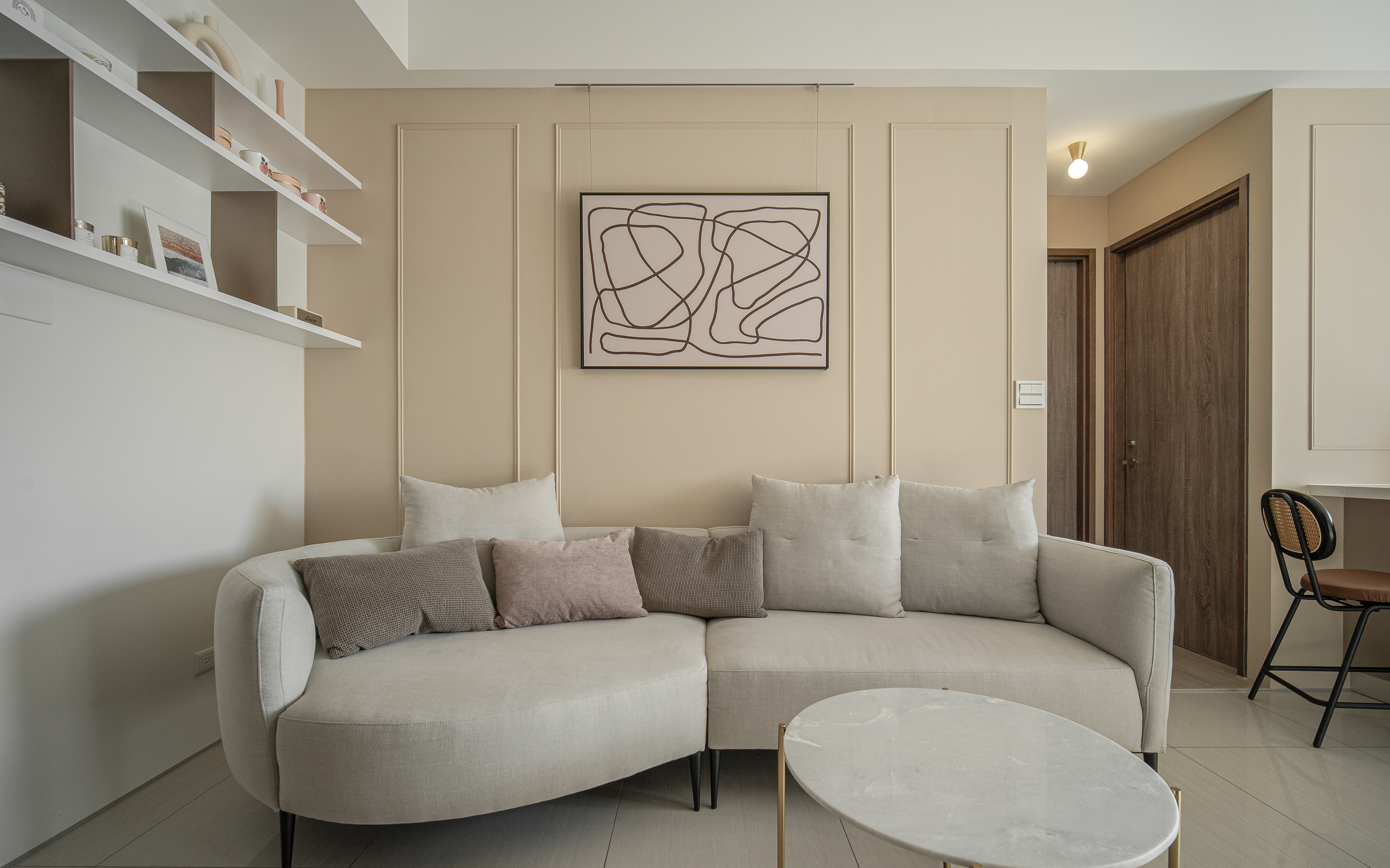 Ciao! 輕法式生活 小而確實的幸福宅邸丨中国台中丨Haven Space Design-9