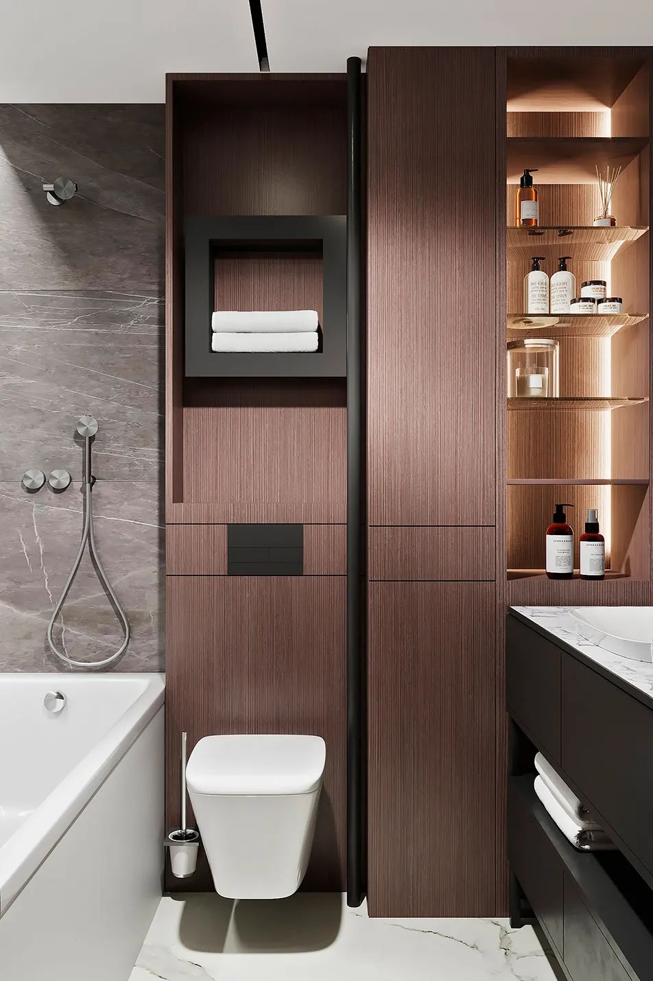 现代轻奢公寓设计丨CHRISTINA BENNETT-21