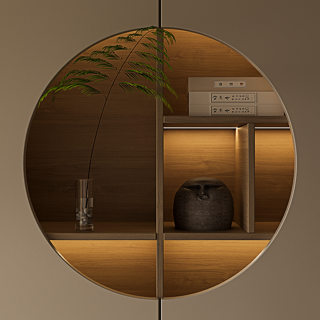 新中式渲染 | 写意东方 | 春山可望-7