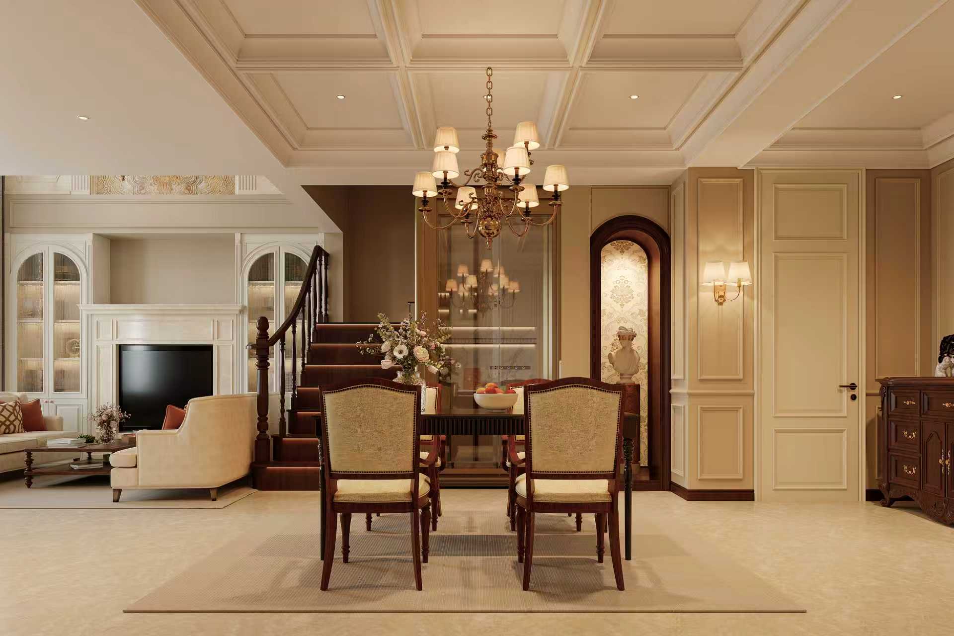 美式效果图案例-6