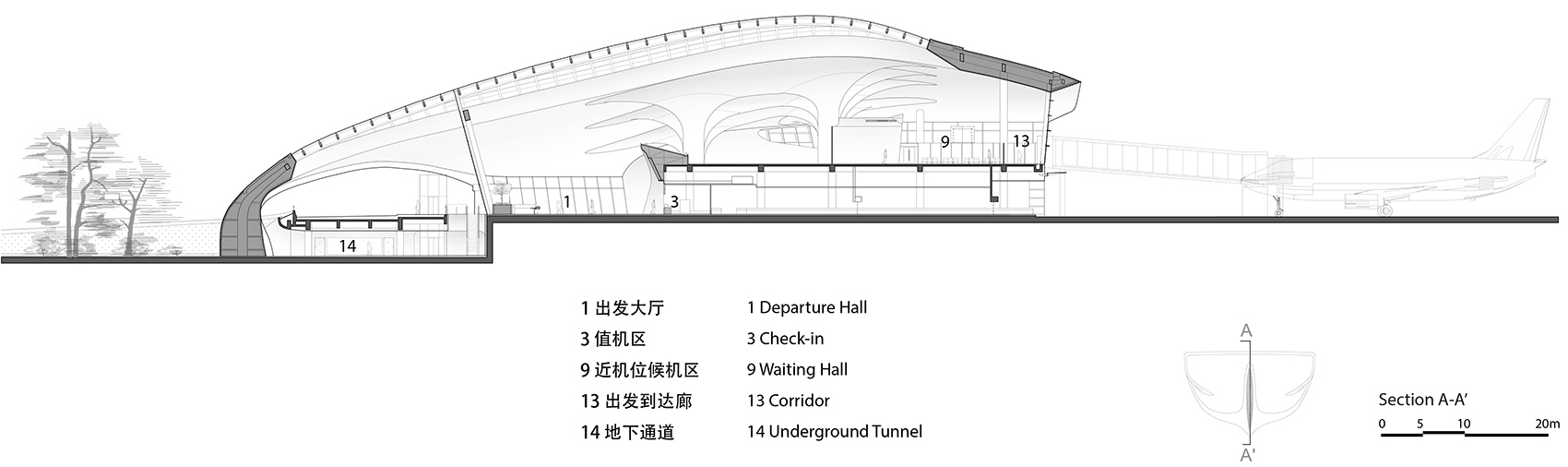 浙江丽水机场丨中国浙江丨MAD 建筑事务所-42