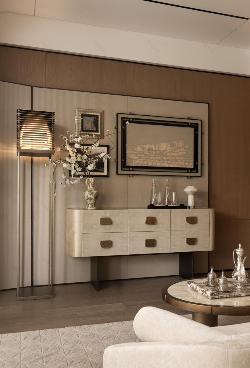 武汉联发·向湖340㎡叠墅丨中国湖北丨硬装矩阵纵横,软装元禾大千-30