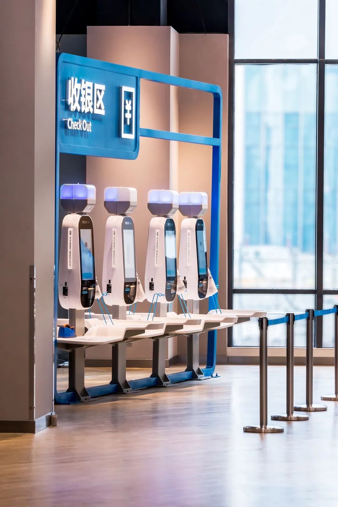 阿里巴巴盒马机器人餐厅-23