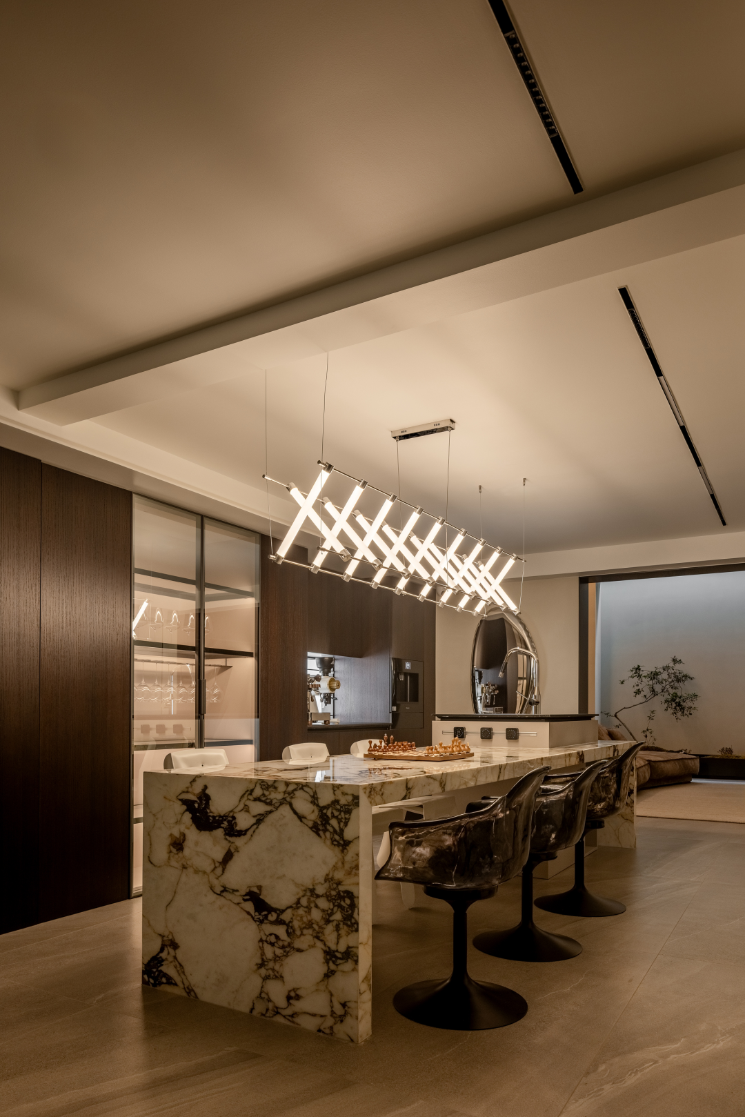 600㎡大宅的优雅生活·方寸皆艺术丨中国盐城丨晓安设计-14